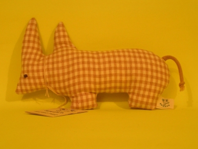 SENGER Doudou Rhinoceros pur et nature pour bébés (15cm) Jouet