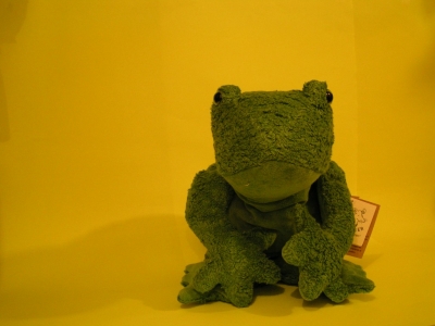 SENGER Grosse Grenouille 50cm (coussin rempli d'épautre) Peluches