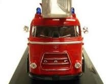 SIGNATURE ladder fire engine  DAF A1600 1962 Diecast models