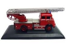 SIGNATURE ladder fire engine  DAF A1600 1962 Diecast models