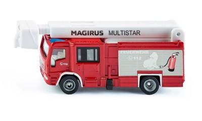 SIKU camion de pompiers Magirus multistar avec bras télescopique Pompiers