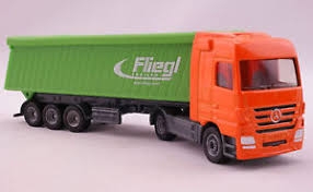 SIKU camion semi remorque avec benne couverte basculante Camions