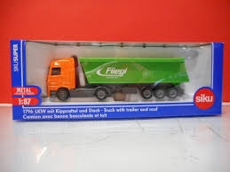 SIKU truck with trailer and roof Diecast models