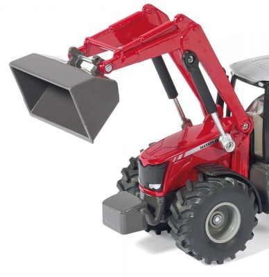 SIKU Tracteur Massey Fergusson avec chargeur frontal Les miniatures pour jouer