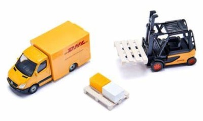SIKU Coffret DHL logistique (véhicules et accessoires) Diecast models to play