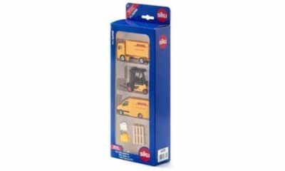 SIKU Coffret DHL logistique (véhicules et accessoires) Diecast models to play