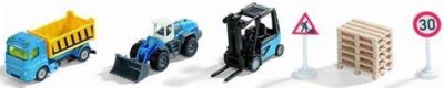 SIKU Coffret construction travaux publics (véhicules et accessoires) Les miniatures pour jouer