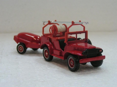 SOLIDO Dodge 4X4 avec motopompe Véhicules miniatures