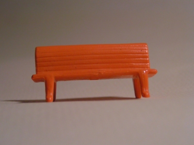 STARLUX Banc orange Maquettes et figurines plastiques