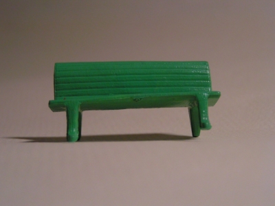 STARLUX Banc vert Maquettes et Decors