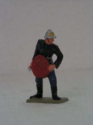STARLUX Sapeur deroulant tuyau ancien casque firemen Kits and plastic figures