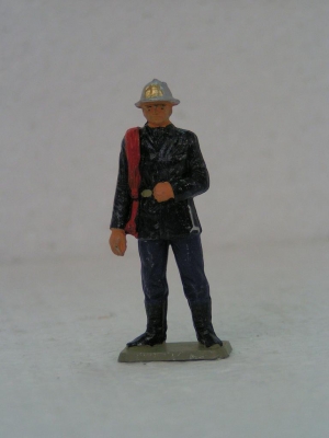 STARLUX Sapeur avec cordage ancien casque firemen Kits and plastic figures