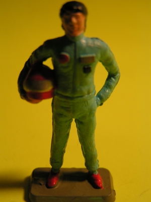 STARLUX Formule 1 pilote avec casque sous le bras (écurie bleue) Maquettes et figurines plastiques