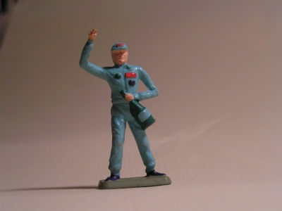 STARLUX Formule 1 pilote vainqueur de Grand Prix (écurie bleue) Maquettes et figurines plastiques