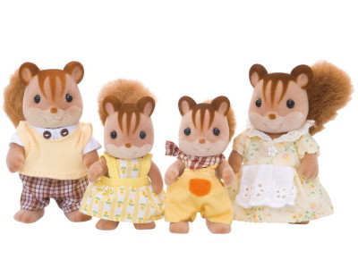 SYLVANIAN FAMILIES  Walnut squirrel family Toys