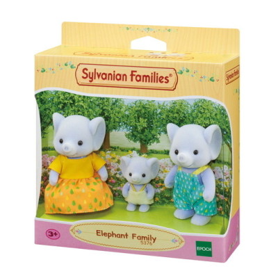 SYLVANIAN FAMILIES  La famille Eléphant Sylvanian Families