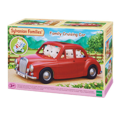 SYLVANIAN FAMILIES  La voiture rouge Jouet