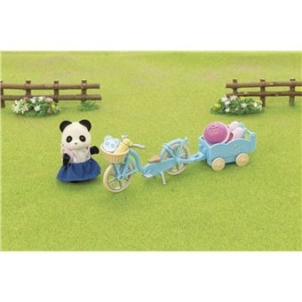 SYLVANIAN FAMILIES  La fille panda son vélo et ses patins à glace Jouet