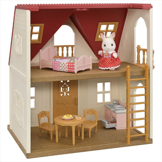 SYLVANIAN FAMILIES Le COSY COTTAGE comprends maison ,personnages , meubles  et accessoires - Planet Passions