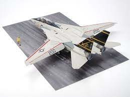 TAMIYA plastic kit F-14A Tomcat late (cement and paints not included) Kits and landscapes