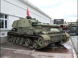 TRIDENT Russian SAU 152 2S3 self propelled gun Military