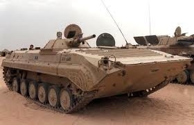 TRIDENT Vehicule blindé BMP-1 transport de personnel Militaires