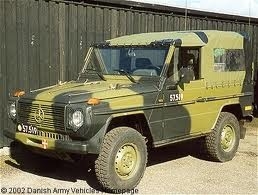 TRIDENT Mercedes-PUCH 240G command car 0.6t 4x4 Militaires