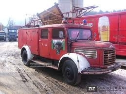 TRIDENT Fourgon pompiers STEYR 586g sBSF Pompiers