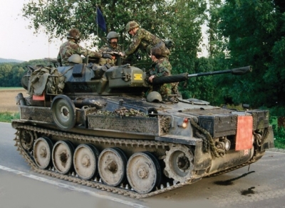 TRIDENT Reconnaissance vehicle FV107 