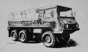 TRIDENT camion militaire STEYR PUCH 712M 