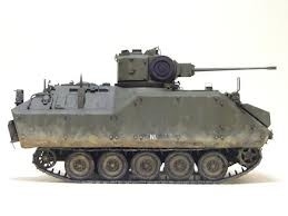 TRIDENT Armoured Personnal carrier with 25mm gun YPR-765 PRI Diecast models