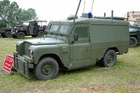 TRIDENT Land Rover transport de troupe armée britannique Militaires