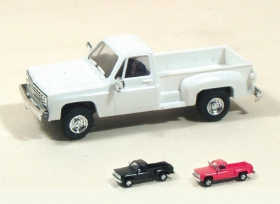 TRIDENT Chevrolet fenderside pick-up black Diecast models