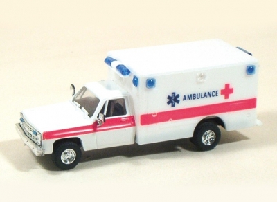 TRIDENT Chevrolet ambulance Véhicules miniatures