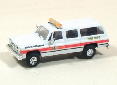 TRIDENT Chevrolet EMS Supervisor FIRE RESCUE Miami Beach Véhicules miniatures