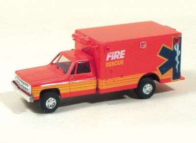 Ambulance fire rescue Véhicules miniatures
