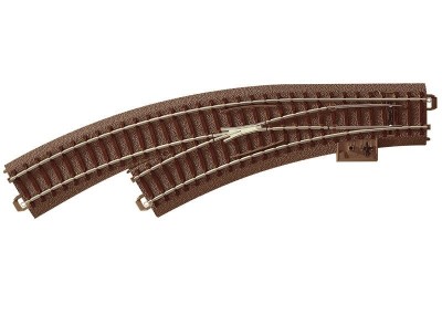 TRIX voie C aiguillage courbe à gauche (rayon int 30° R1 /360mm) Track and track accessories