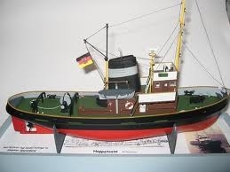 TRIX Building kit for a Harbor Tug Boat HO scale