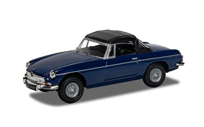 CORGI VANGUARDS MGB Mk1 roadster Mineral blue Diecast models