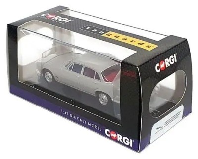 CORGI-TOYS Jaguar XJ6 Series 1 4.2-litre SWB Manual Overdrive Warwick Grey with Red Leather Véhicules miniatures