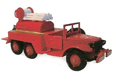 VEREM Dodge 6X6 citerne CCF lourd (metal+resine) Fire engine