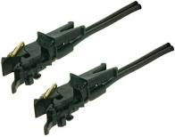 VIESSMANN Conducting couplers 2-pole 2 pieces HO scale