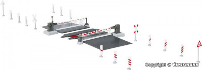 VIESSMANN passage à niveau automatique avec mouvement lents et 2 moteurs séparés+décodeur DCC et MM Accessoires