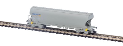 AZAR MODELS wagon céréalier face bombées MILLET gris Z scale