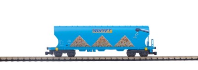 AZAR MODELS wagon céréalier face bombées MILLET logo maïs Z scale