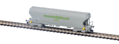 AZAR MODELS wagon céréalier face bombées TRANSCEREALES CTC Z scale