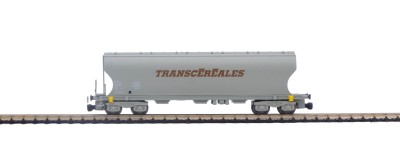 AZAR MODELS wagon céréalier face bombées TRANSCEREALES Z scale