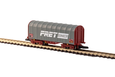 AZAR MODELS Set de 3 wagons Shimms baché 