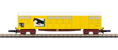 AZAR MODELS wagon couvert à bogies chevaux Trains