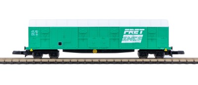 AZAR MODELS wagon couvert à bogies FRET Trains